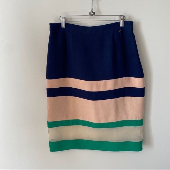 Anthropologie Harlyn Parfait Striped Skirt - Picture 3 of 10